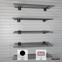 Sada 5 kusů universálních polic Bulldog Shelf pro všechno 90x30 cm