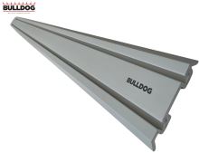 Dvoudrážkový nosný panel Bulldog Singleslat - 244x14,3 cm šedý