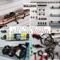 Závěsný systém Bulldog - Startovací sada pro rodinu vám poskytne skoro 8m2 úložného prostoru pro všechny vaše věci (3)