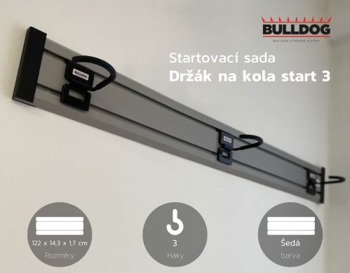 Startovací sada Držák na kola start - pro zavěšení až 3 jízdních kol