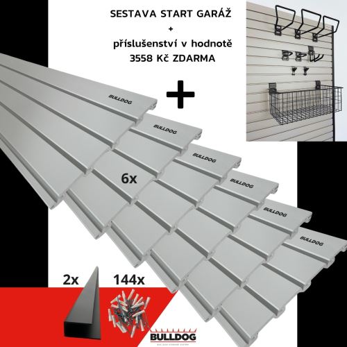 BULLDOG SESTAVA START GARÁŽ - PŘÍSLUŠENSTVÍ ZDARMA